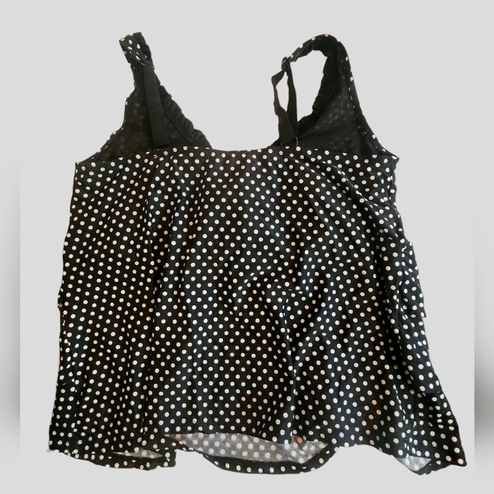 PENNINGTONS - Plus Size Layered Ruffle Tankini - Picture 5 of 11